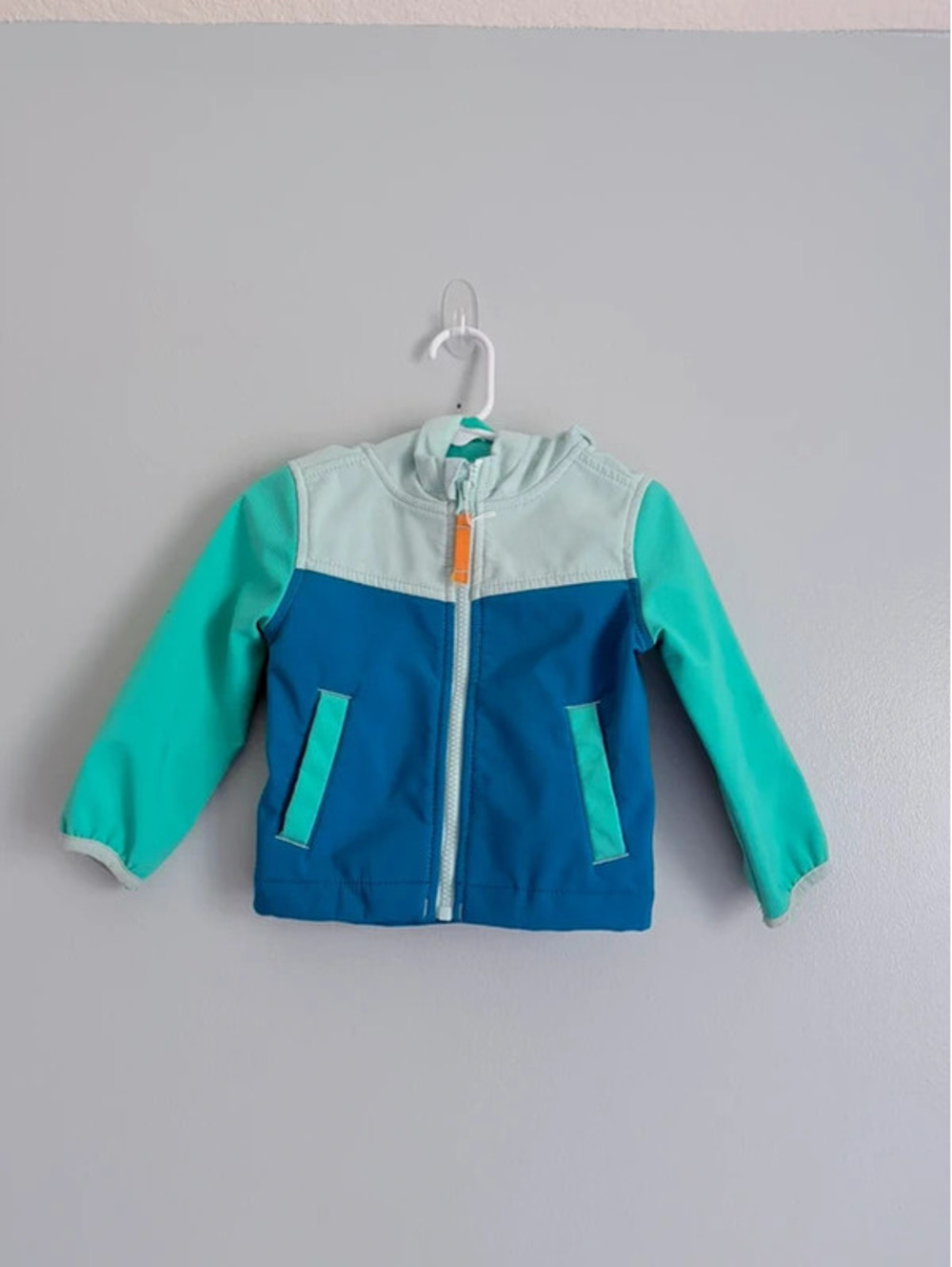 Cat & Jack Colorblock Fleece-Lined Jacket – 18M